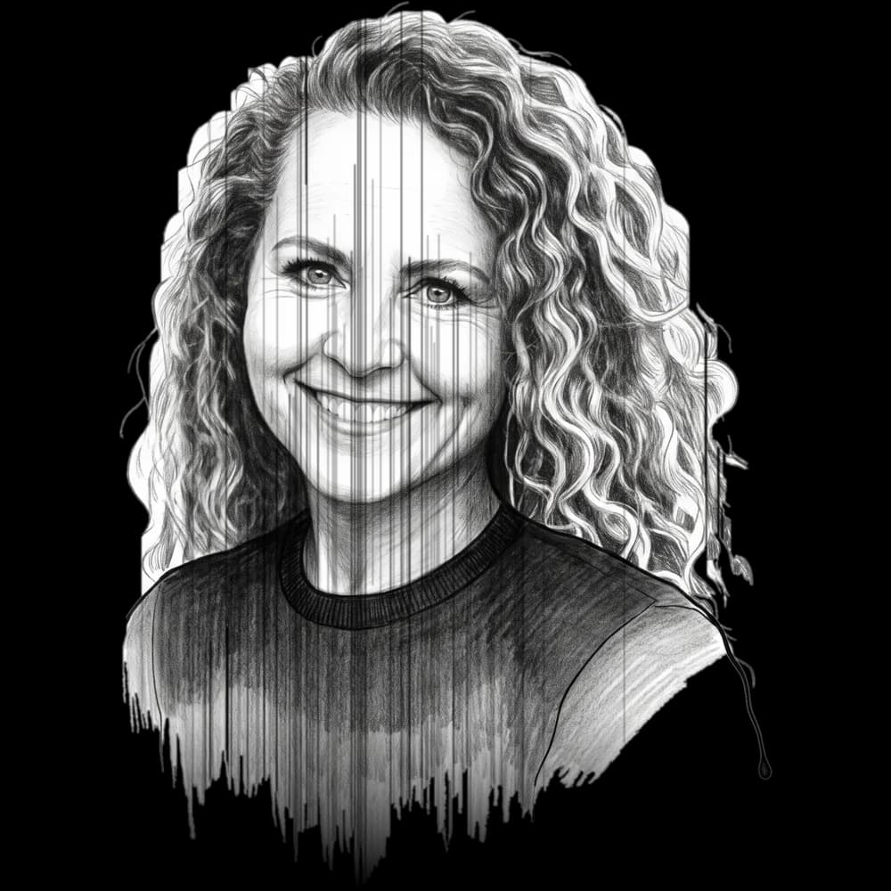 Graphite portrait of Wendi Henry